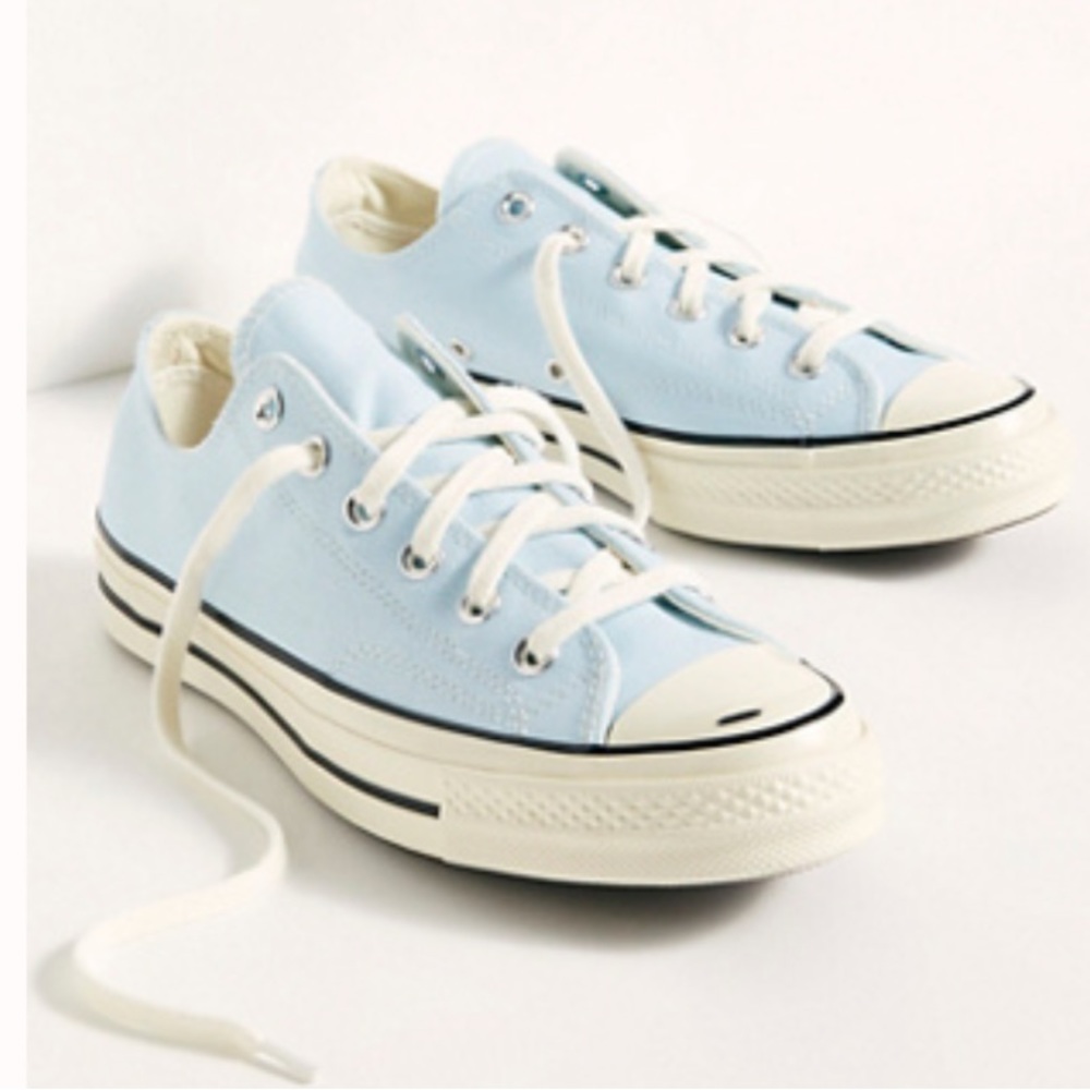 Light blue converse